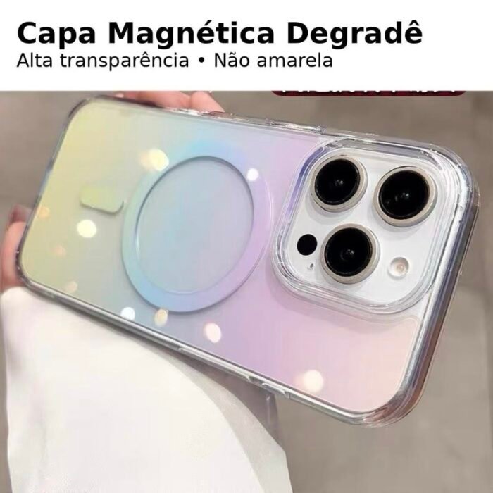 Capa Transparente Degrade Magsafe - Imagem 2