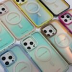 Capa Borda Colorida Holográfica MagSafe - Imagem 5