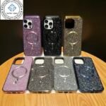 Capa Luxo Strass Brilho MagSafe - Imagem 2