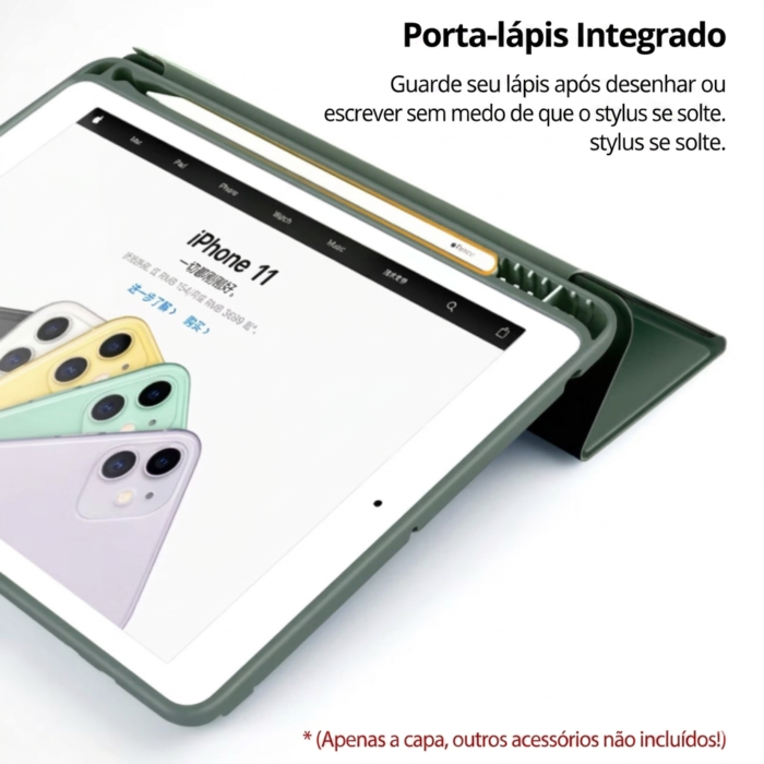 Capa Case IPad/Tablet Smart Silicone - Imagem 2