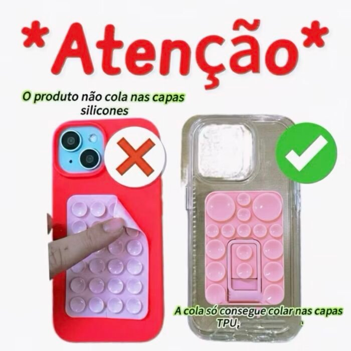 Ventosa Grip Adesivo Multifuncional Metálica - Imagem 16