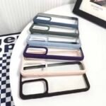 Capa Silk Borda Silicone Antiderrapante iPhone - Imagem 17