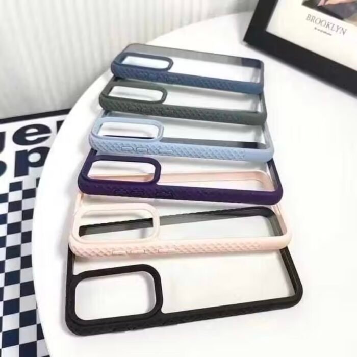 Capa Silk Borda Silicone Antiderrapante iPhone - Imagem 17