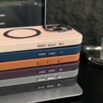 Capa Premium Couro Magsafe com Suporte Janela - Imagem 2