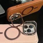 Capa Premium Couro Linha 17 MagSafe com Suporte Janela - Imagem 3