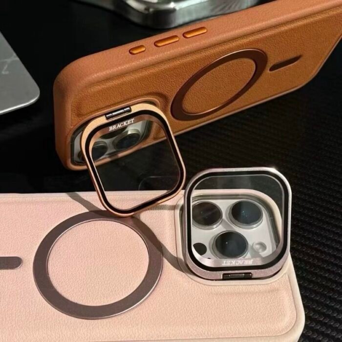 Capa Premium Couro Magsafe com Suporte Janela - Imagem 5
