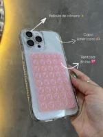 Ventosa Glitter Adesivo Colorido Grande - Imagem 5