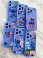 Capa Personagem Stitch Silicone Câmera Fechada Android Samsung - Imagem 3