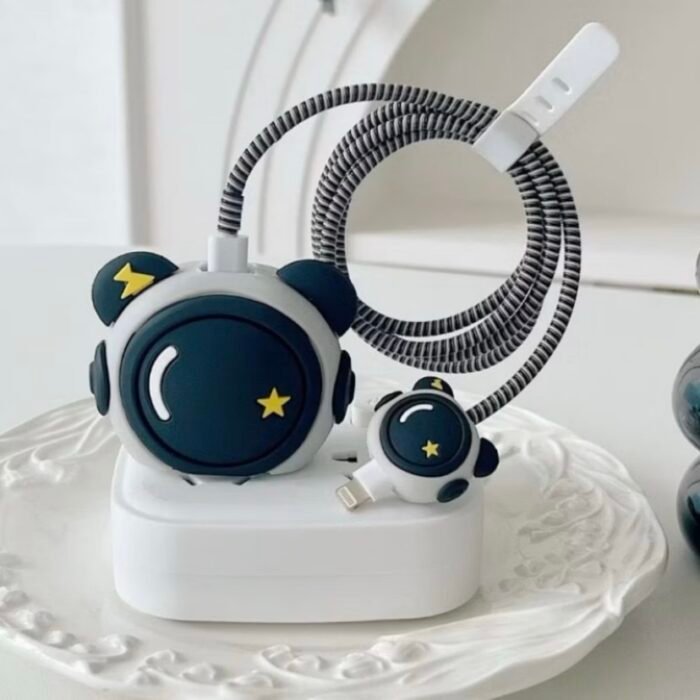 Protetor Carregador Personagem Kit Completo - Imagem 11