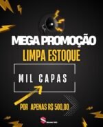 QUEIMA ESTOQUE Caixa Promoção Mil Capas