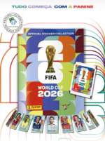 Álbum de Figurinha Adesivo Copa 2026