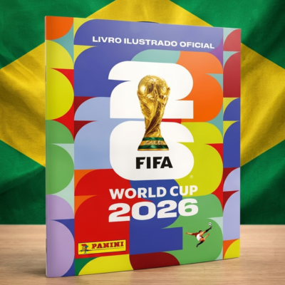 Álbum de Figurinha Adesivo Copa 2026 Primeira Linha CAIXA FECHADA 100uni