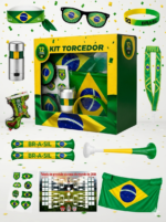Kit Torcedor para Copa com 12 itens
