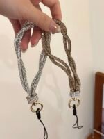 Cordão Strass Total Trançado Pulso - Imagem 3