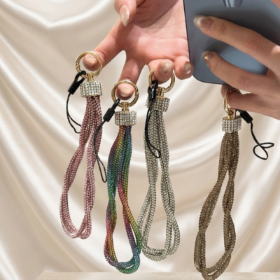 Cordão Strass Total Trançado Pulso