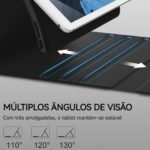 Capa Smart Bluetooth com Teclado e Mouse para iPad/Tablet - Imagem 6