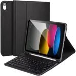 Capa Smart Bluetooth com Teclado e Mouse para iPad/Tablet - Imagem 12
