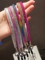 Cordão Strass Tecido 1 Lado Transversal