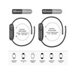Pulseira Milanesa Metálica para AppleWatch - Imagem 5