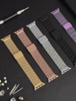 Pulseira Milanesa Metálica para AppleWatch