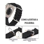 Pulseira Ocean Silicone para AppleWatch - Imagem 8
