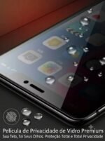 Película de Celular 3D Privacidade de Vidro Android Lançamento