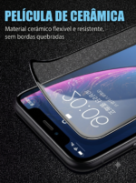 Película de Celular Cerâmica Flexível iPhone
