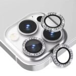 Película de Câmera Bolinha Strass Unidade iPhone - Imagem 5