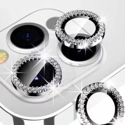 Película de Câmera Bolinha Strass Unidade iPhone