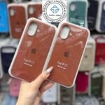 Capa Case Silicone Aveludado Cor Marrom - Imagem 7