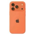 Capa Case Silicone Aveludado Cor Laranja - Imagem 6