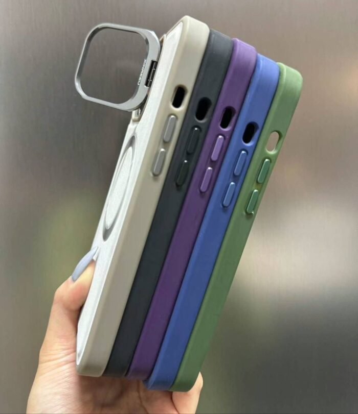 Capa Premium Jeans Magsafe com Suporte na Câmera - Imagem 3