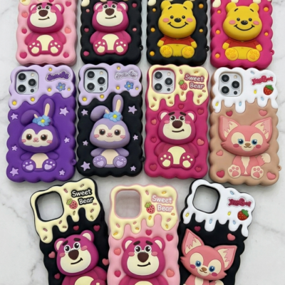 Capa Personalizado 3D Misto Silicone com Pop Integrado