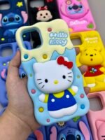 Capa Personalizado 3D Diversificada Silicone com Pop Integrado iPhone - Imagem 7