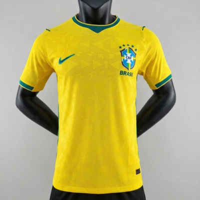 Camisa do Brasil Versão Jogador igual Original Tecido Tailandesa