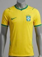 Camisa do Brasil Versão Jogador igual Original Tecido Tailandesa - Imagem 2