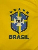 Camisa do Brasil Versão Jogador igual Original Tecido Tailandesa - Imagem 8