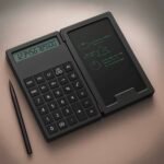 Calculadora Digital 2 em 1 com Lousa de Anotações - Imagem 4
