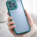 Capa Capinha SPACE Fosca Para Iphone 16 pro max buraco fino acrilico Case Anti-impacto