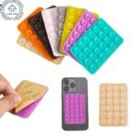 Capa Suporte Silicone Ventosas Para Celular Fixação em Espelhos